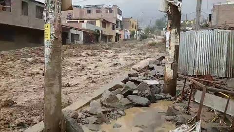 Raging River of Mud