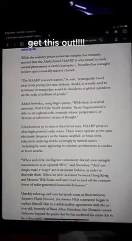 HAARPS GLOBAL ASSASSINATION AGENDA - Reloaded from Renard