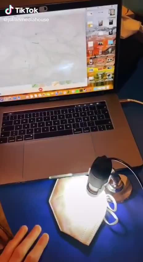 Microscope mask look again