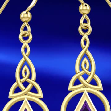 Embrace Your Journey with Celtic Recovery Earrings