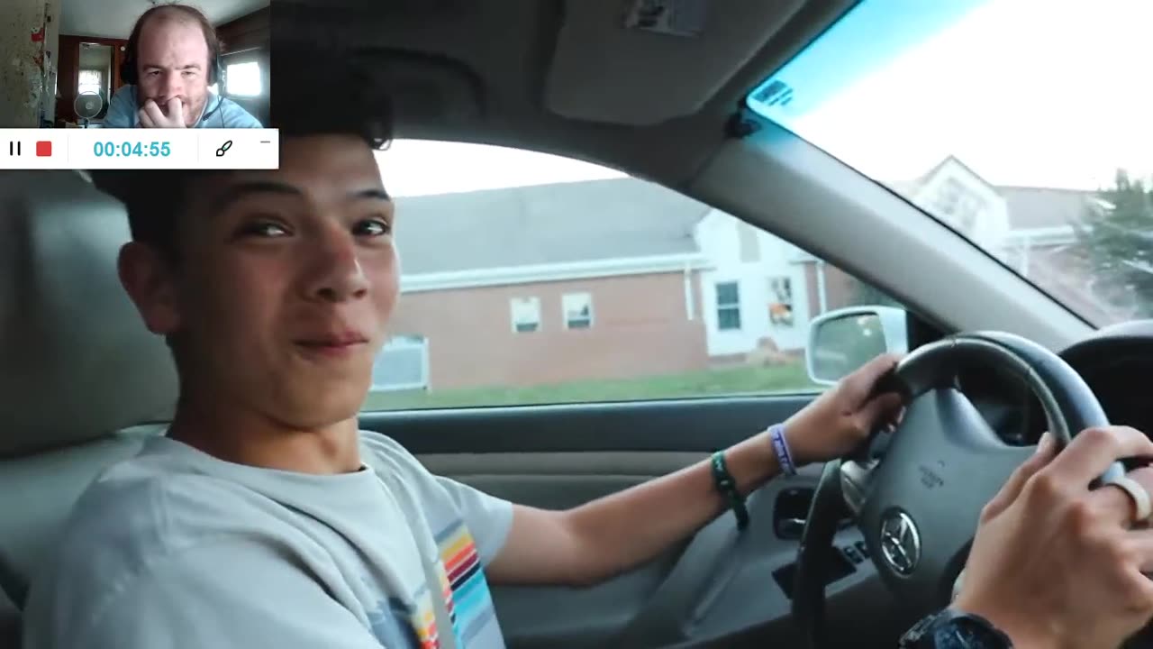 "I Taught My BROTHER How to DRIVE!! *Parents didn't know!* (Reaction; #46)