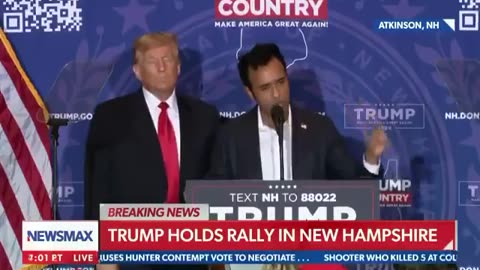 Vivek Joins Trump "We need a Commander-in-Chief who will lead us to victory in this war."