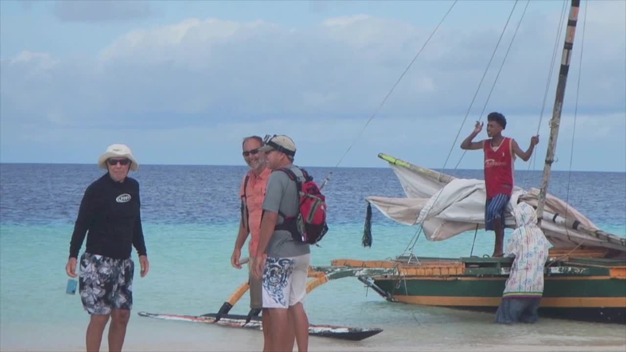 Sailing Canoe, Ailuk Atoll, Marshall Islands