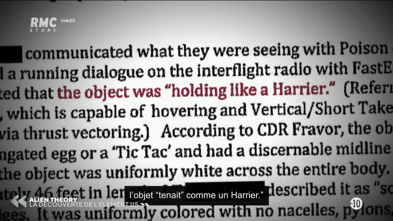 Alien theory :La Découverte de l’élément 115