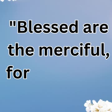 "The Gift of Compassion" Matthew 5:7.#shortsvideo #shorts #youtubeshorts #youtube #yt #ytshorts
