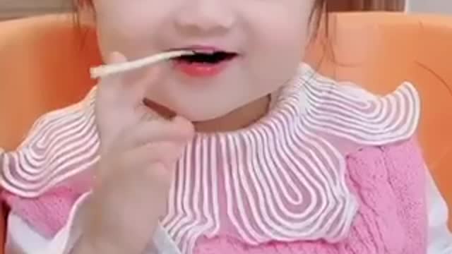 Cute and lovely baby girl