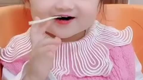 Cute and lovely baby girl