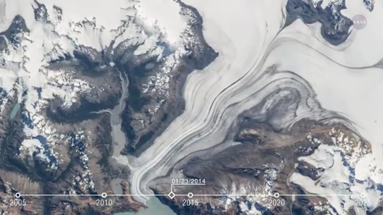 Earth Change over time from space