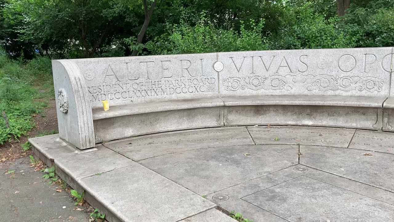 Waldo Hutchins Bench (Central Park)