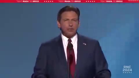 DeSantis Backs Trump at the RNC