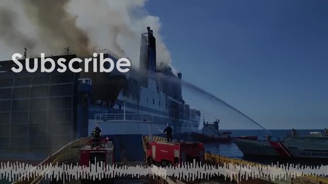 Dozens Missing After MASSIVE Greek Ferry Blaze- NEWS OF WORLD