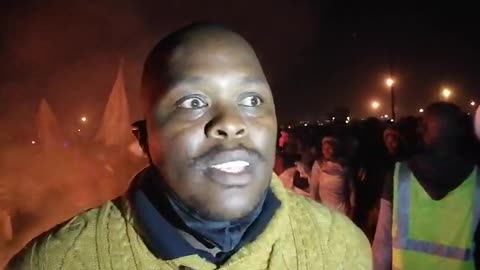 Bongile Zanazo community leader speaking on why they are protesting and blocking N2