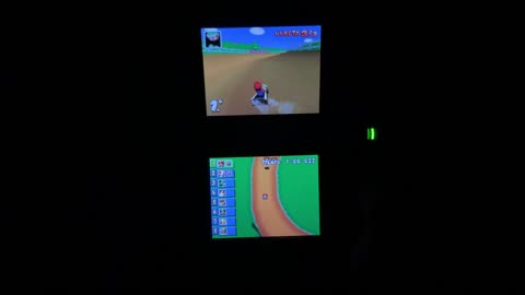 0266-Jugando: mariokart ds, n64 granja mu-mu, copa caparazón, 150cc, grand prix retro