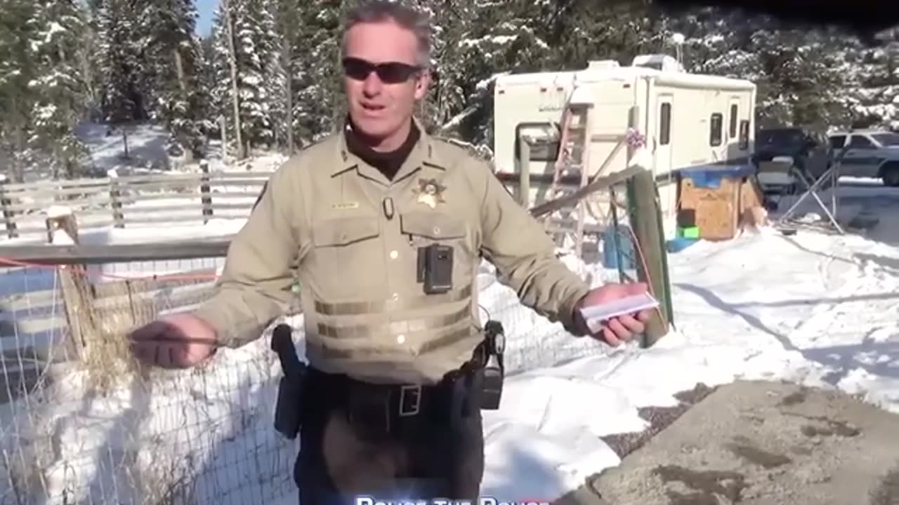 Cop Admits To Trespassing Through Locked Gate & Gets Offended When Asked to Leave Private Property