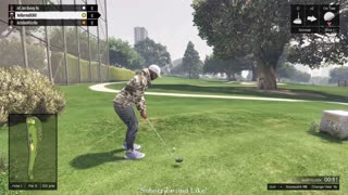 GTA Golf Channel: The Master's Live; ActnBad4Scrilla vs. oO Jen Bunny Oo