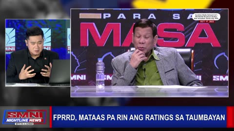 FPRRD, mataas pa rin ang ratings sa taumbayan