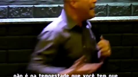 Não pare por causa da tempestade!