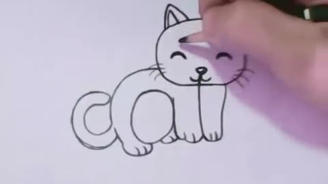 HOW TO TURN WORD CAT INTO CARTOON