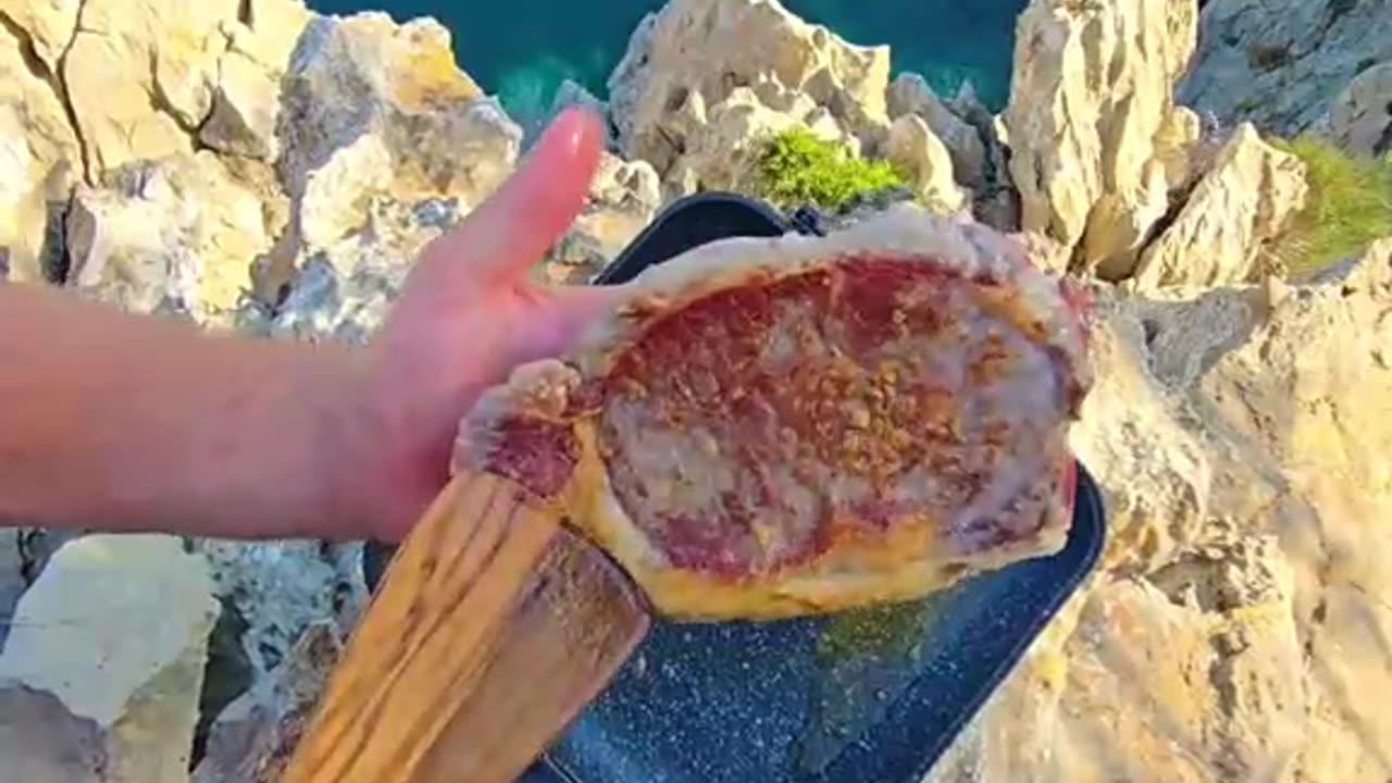 Perfect Steak with a view🔥