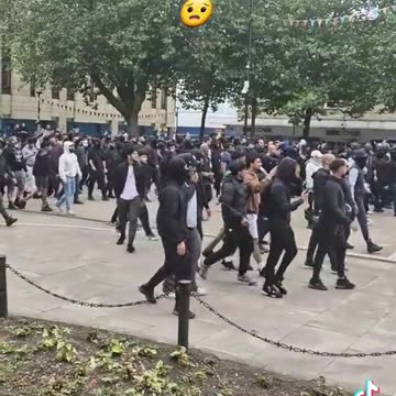 Muslims have started their own protest now