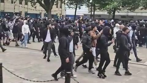 Muslims have started their own protest now