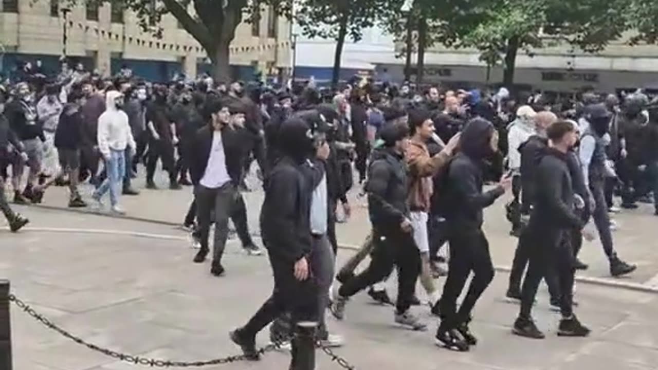 Muslims have started their own protest now