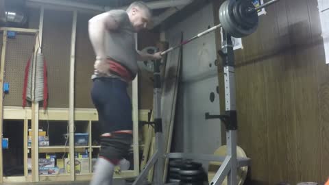 Squat training a few months ago