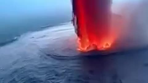 ~ A VOLCANO IN THE OCEAN ~