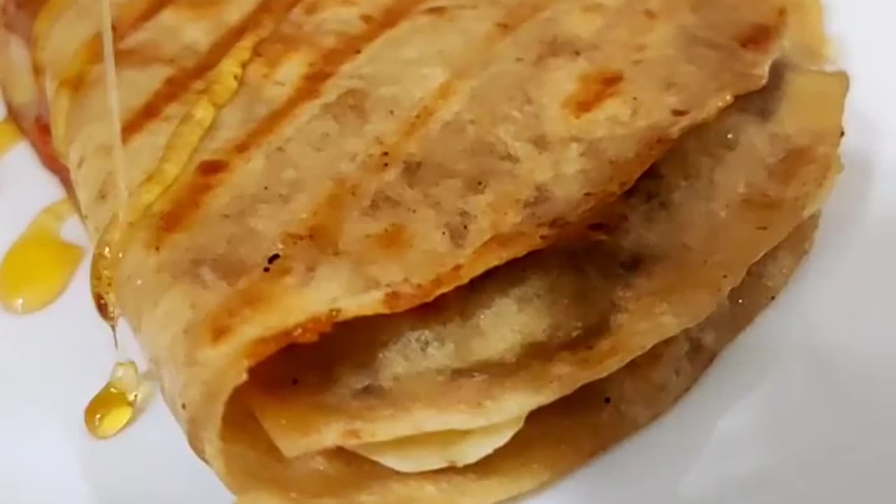 Nutella tortillas wrap