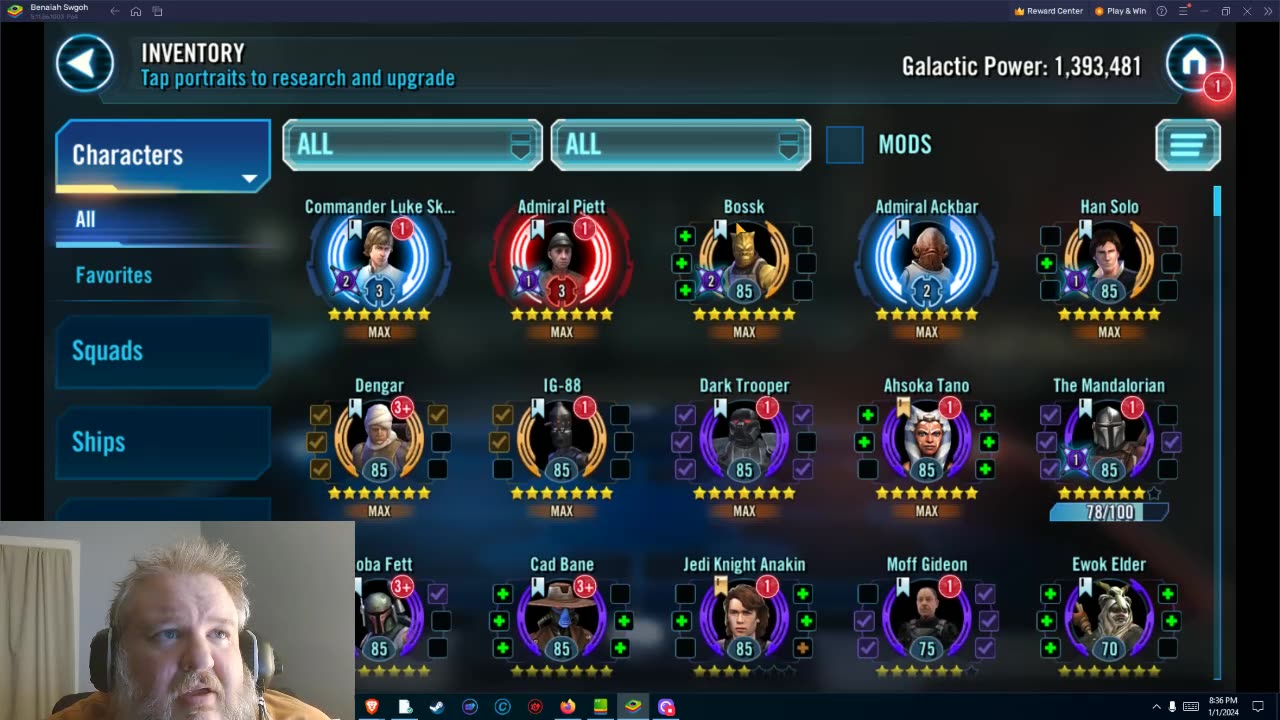 Star Wars Galaxy of Heroes F2P Day 238