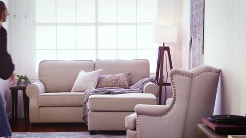 The Fremont Sofa with Reversible Chaise