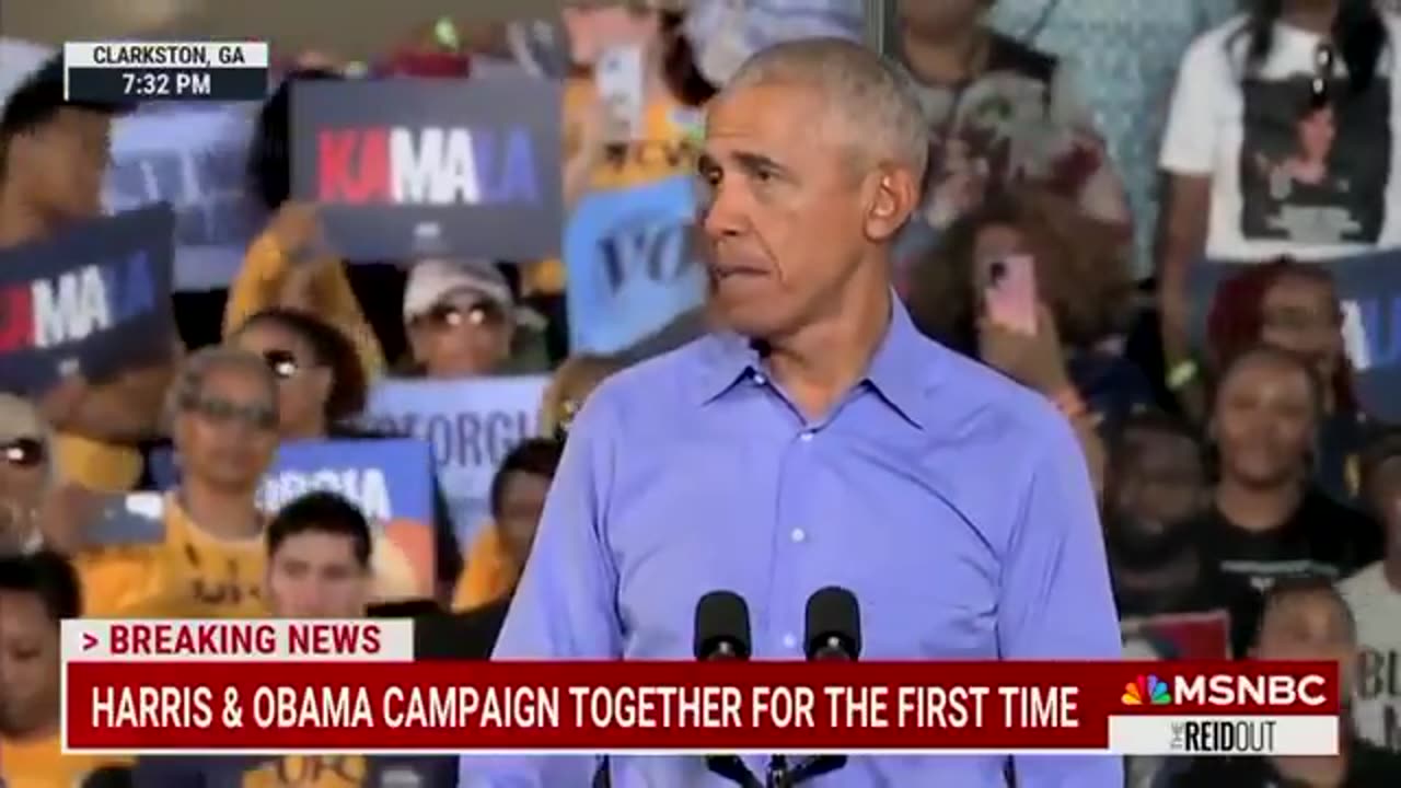 Obama, admits the Biden-Harris economy is awful but why anyone would vote for Trump