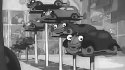 Late Nite, Black 'n White | Betty Boop | So Does an Automobile | RetroVision TeleVision