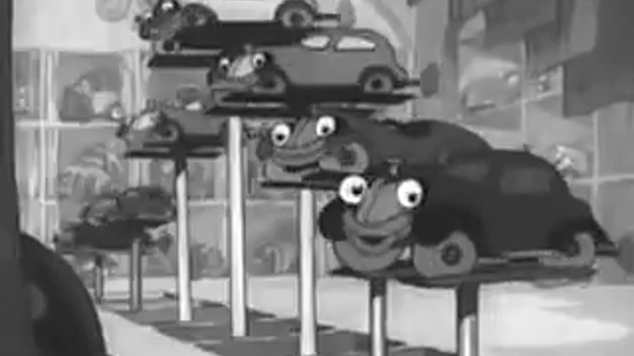 Late Nite, Black 'n White | Betty Boop | So Does an Automobile | RetroVision TeleVision