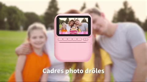 HiMont Instant Digital Camera, with Printing Paper & 32G TF Card