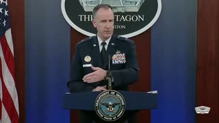 Pentagon Press Secretary Air Force Brig. Gen. Pat Ryder briefs the news media at the Pentagon.