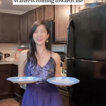 When you thought the food was for you at a restaurant...