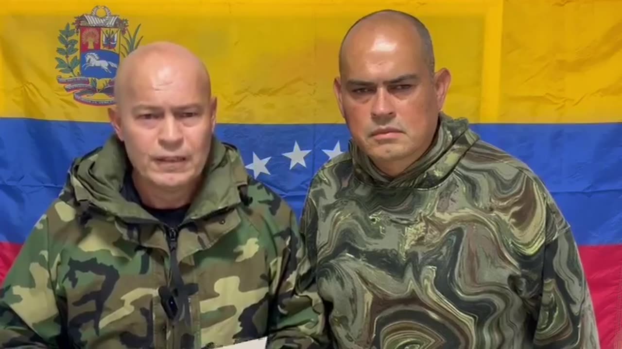 Venezuelan military officers: "Time for the army to intervene."