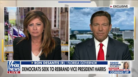 'BLIZZARD OF LIES': Kamala Harris won't be able to distance herself from this, DeSantis says