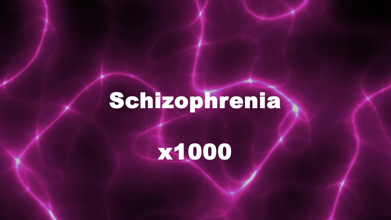 Amplified Reiki [AR] for Schizophrenia - 1000x Stronger Energy