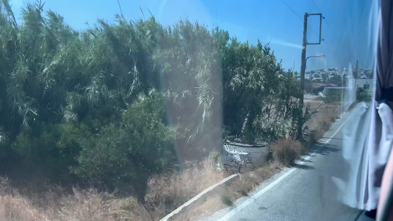 Drive-by on a beach road