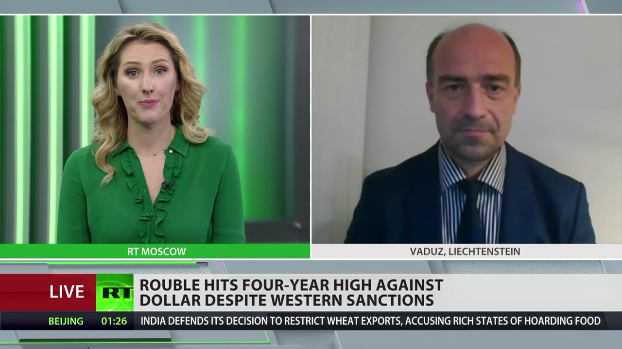 Western Sanctions Backfire, Ruble Appreciates