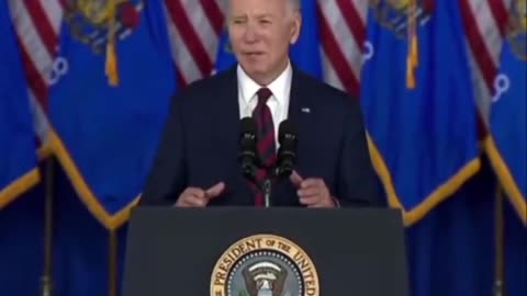 Joe Biden is speaking complete gibberish Anyone translate?The leader of the free world