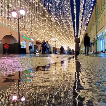 Атмосфера осеннего вечера в столице,O clima de uma noite de outono na capital