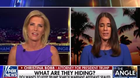 Trump Attorney Christina Bobb CRUSHES IT on Ingraham Angle -- Drops Truth Bombs on DOJ and Fake News
