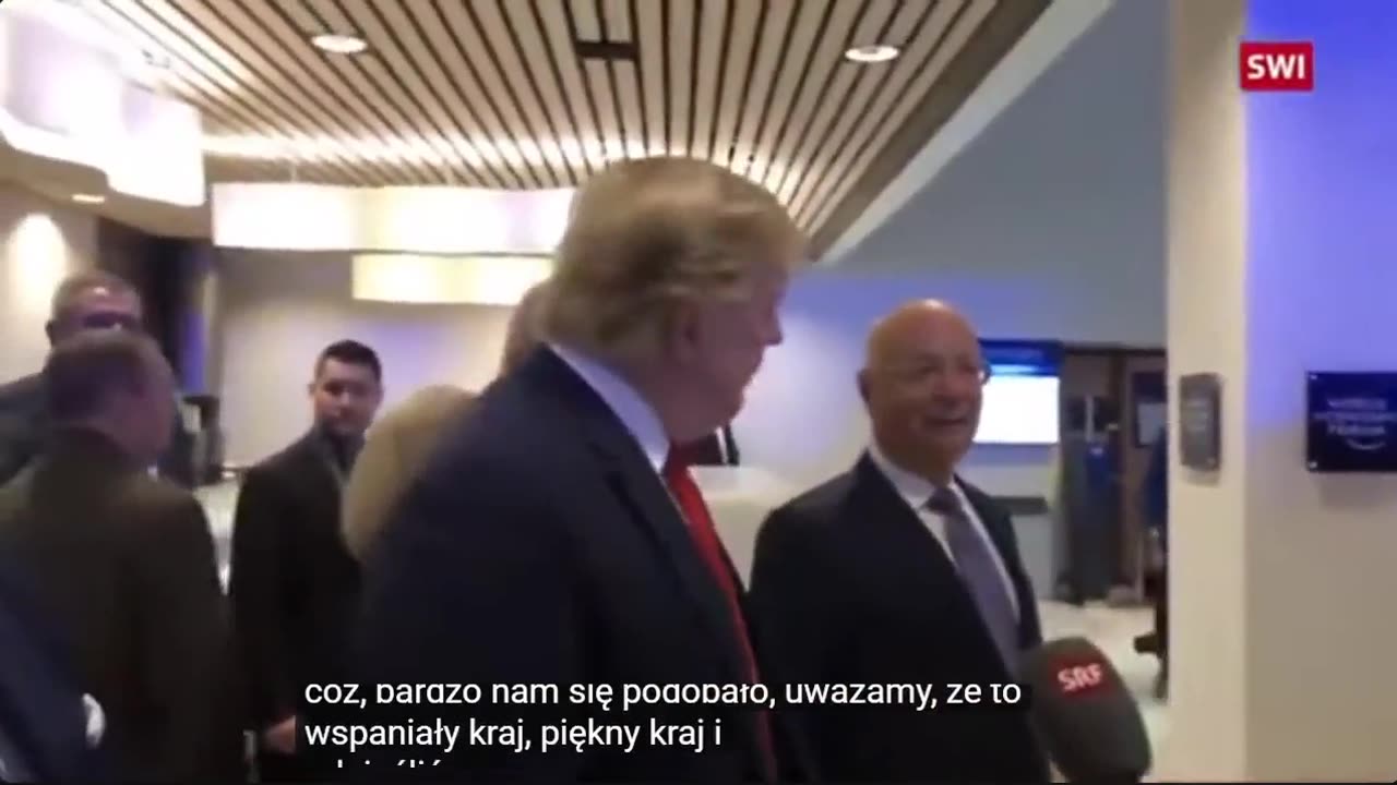 Trump i Schwab