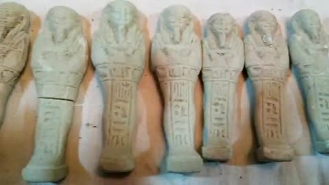 Watch now and exclusive, not at another Egyptian pharaonic statues