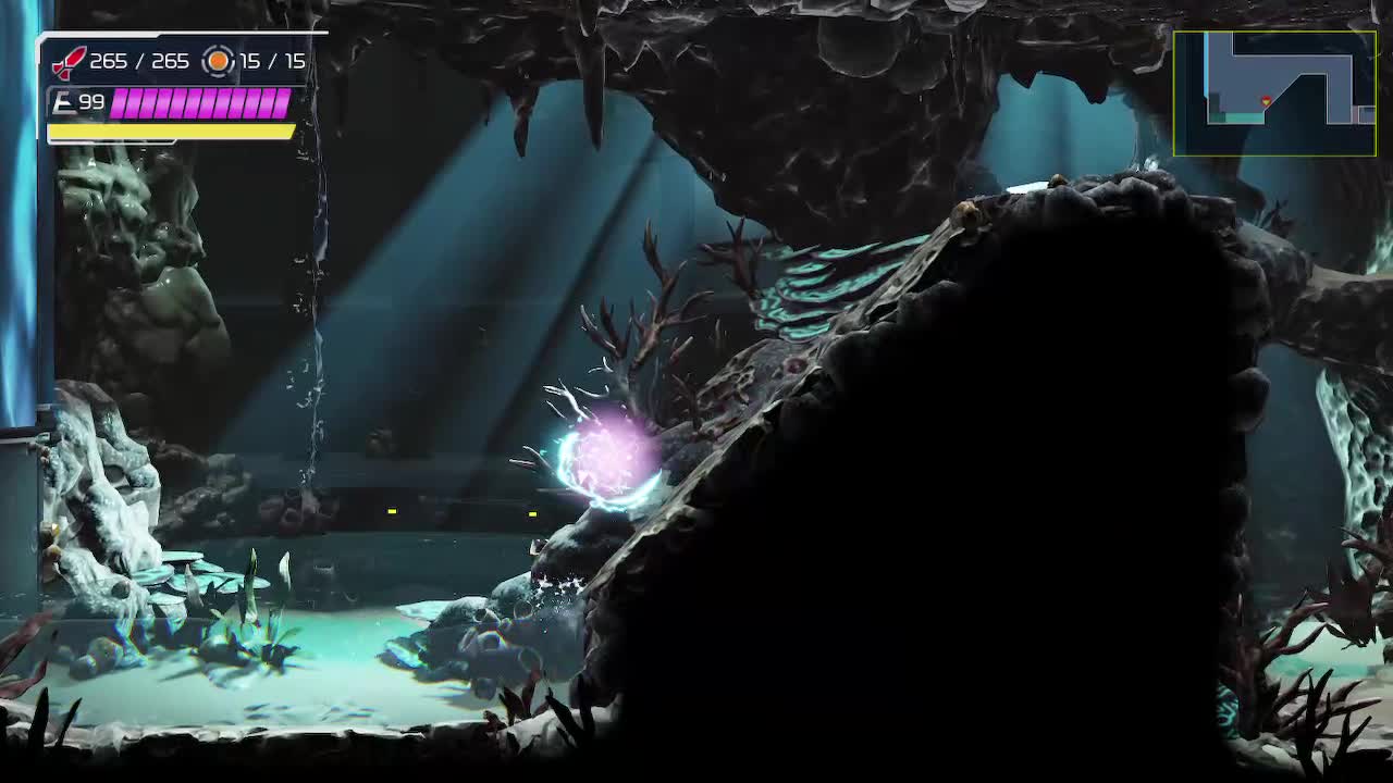 Infuriating Shinespark puzzle DONE! Infamous #MetroidDread spot