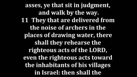 Judges 5 King James version