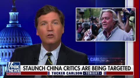 Tucker says Trudeau is a "brain-dead Prime Minister " who "is effectively a Chinese lackey."